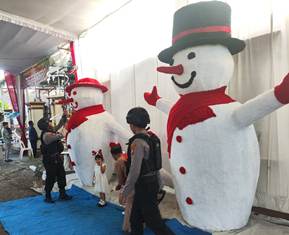 Polres Lamongan Berikan Pelayanan Perayaan Ibadah Natal di Sejumlah Gereja