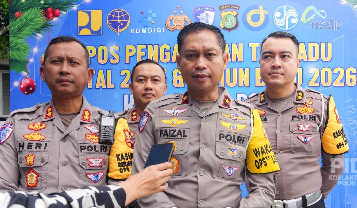 Arus Balik Nataru Mulai Meningkat, Korlantas Polri Perkuat Rekayasa Lalu Lintas