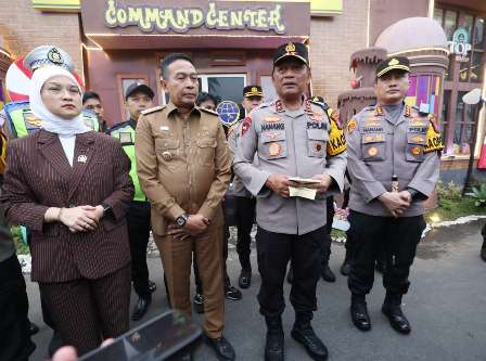 Jelang Pergantian Tahun 2025, Kapolda Jatim Tinjau Pos Pengamanan di Malang Raya