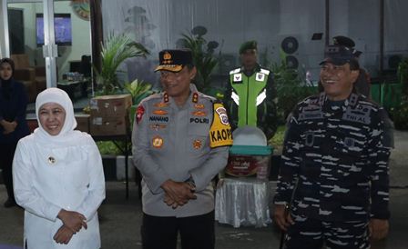 Kapolda Jatim Bersama Forkopimda Pastikan Malam Pergantian Tahun di Jawa Timur Aman dan Kondusif
