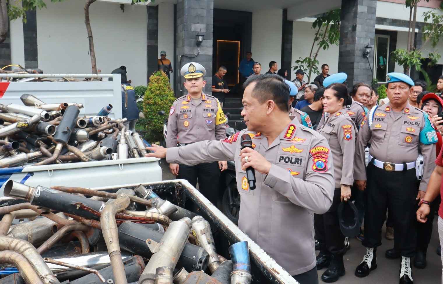 Polrestabes Surabaya Tuntaskan 600 Laporan Curanmor
