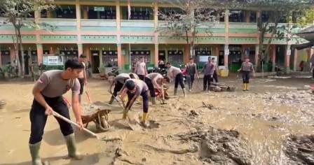 Komitmen Polri dalam Pemulihan Pascabanjir, SD Negeri di Aceh Tamiang Siap Digunakan