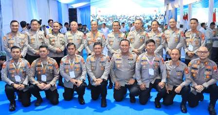 Presiden Prabowo Anugerahkan Tanda Kehormatan Kepada Polri atas Dukungan Ketahanan Pangan Nasional, Diantaranya Polres Blitar Polda Jatim
