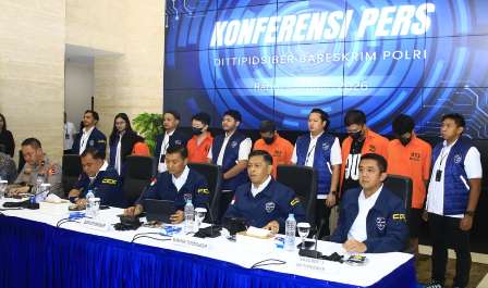 Bareskrim Polri Ungkap Jaringan Judi Online, Sita Aset Ratusan Miliar Rupiah