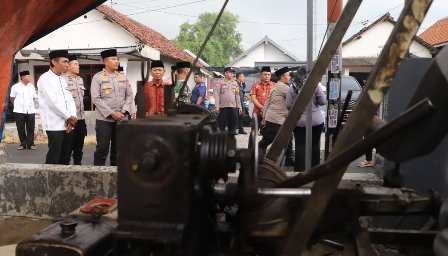 Polres Kediri Bangun Sumur Bor Bantu Kebutuhan Air Bersih Warga Desa Belor