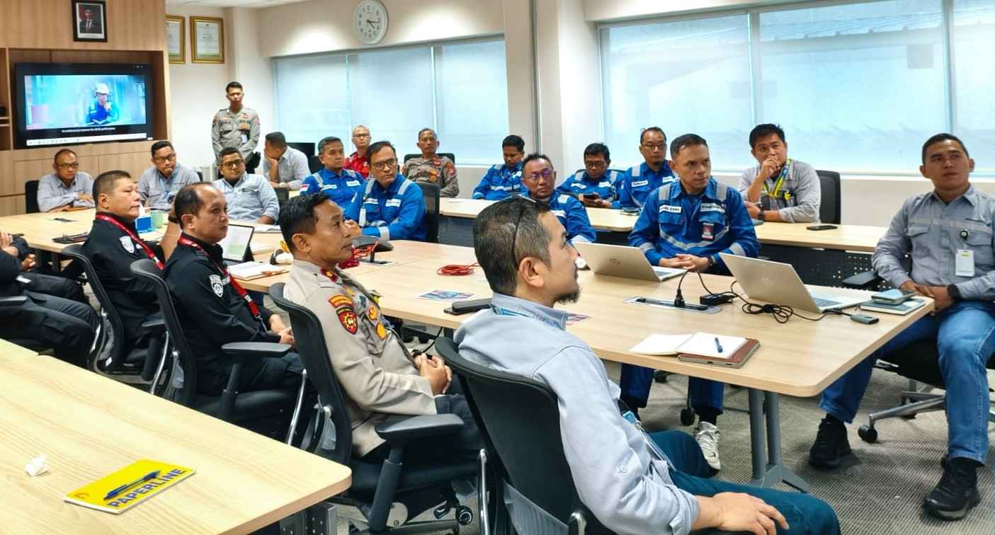 Tingkatkan Keamanan Obvitnas, Baharkam Polri lakukan Pengawasan Implementasi SMP di PT Donggi Senoro LNG