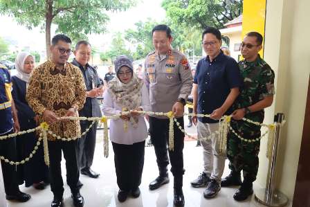 Tingkatkan Pelayanan Publik, Kapolres Magetan Resmikan Gedung Setia SPKT dan Pos Pol Sarangan