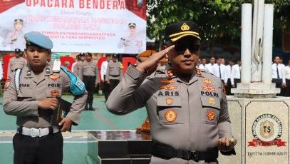 Pimpin Upacara Hari Kesadaran Nasional, Kapolres Batu Tekankan Pelayanan Sepenuh Hati dan Respons Cepat