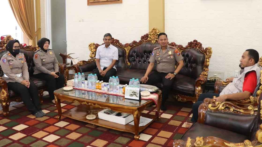 Perkuat Sinergitas, Kapolres Sumenep Jalin Silaturahmi dengan Bupati dan Ketua DPRD