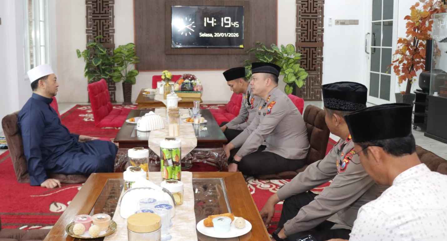 Kapolres Malang Silaturahmi ke Ulama, Perkuat Sinergi Jaga Kamtibmas