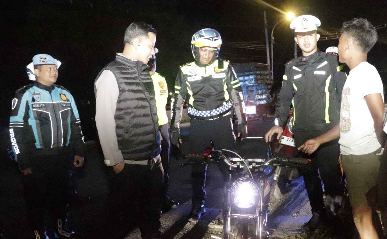 Pimpin Patroli KRYD, Kapolres Sumenep : Berikan Rasa Aman dan Nyaman Masyarakat