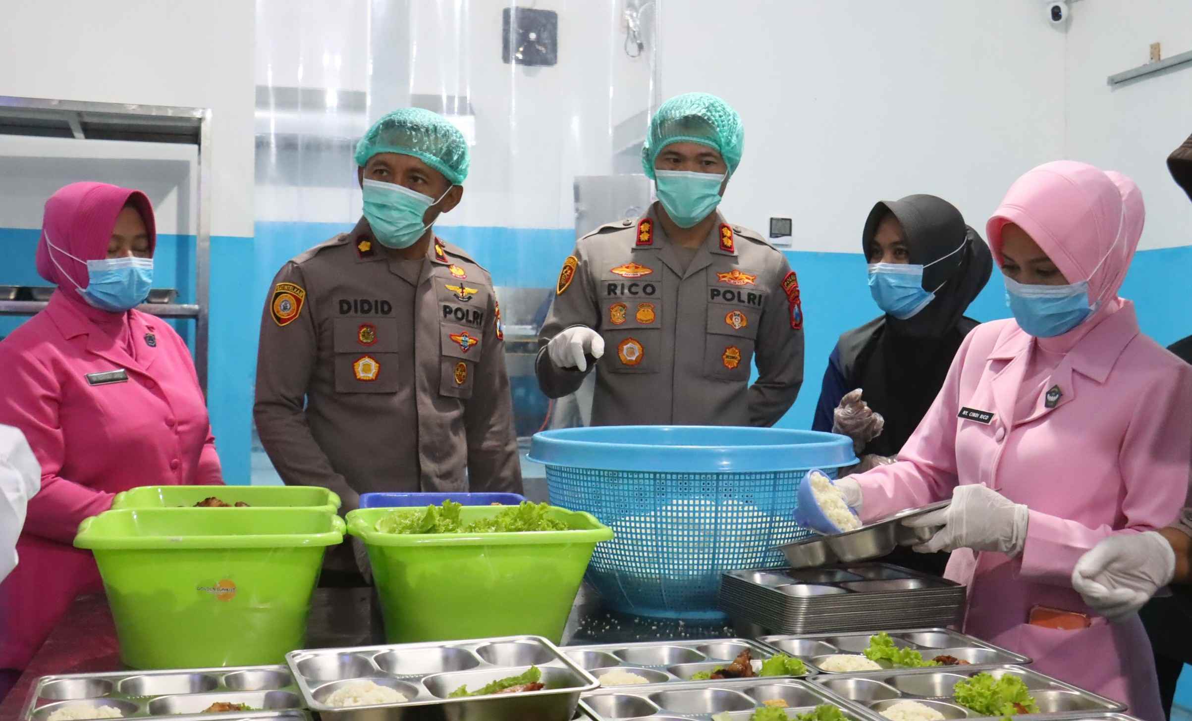 Kapolres Probolinggo Kota Tinjau Dapur SPPG Tongas, Pastikan Kesiapan MBG