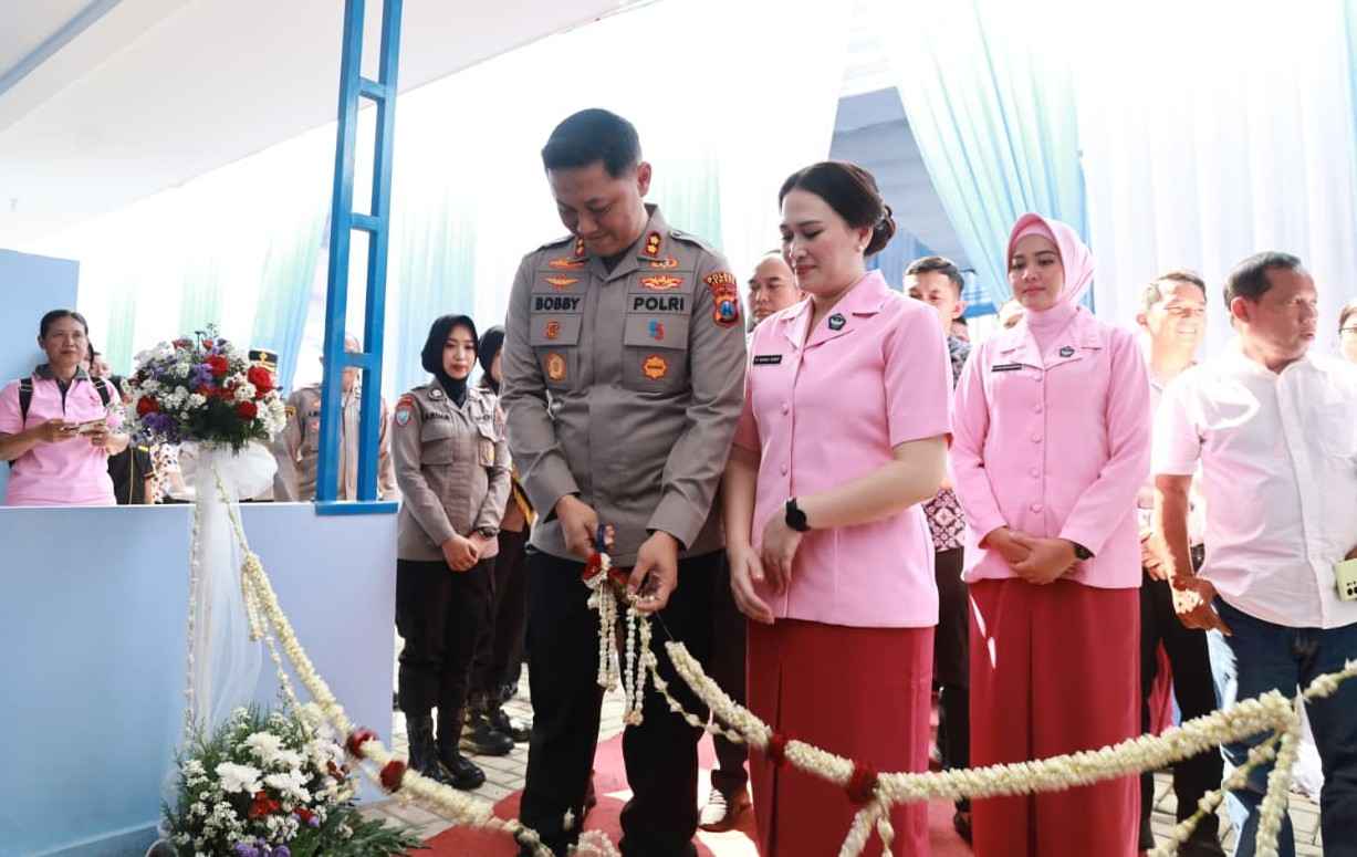 Kapolres Jember Resmikan SPPG di Mayang Dukung Program MBG