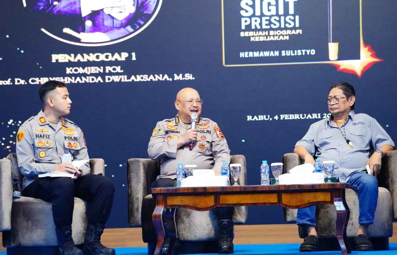 Bedah Buku “Alter Ego Listyo Sigit Presisi”, Kalemdiklat Polri: Reformasi adalah Proses Berkelanjutan dalam Demokrasi