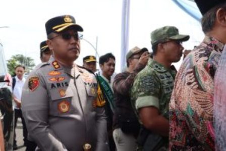 Kapolres Batu Dampingi Menteri Agama Resmikan Gedung Kampus 3 UIN di Tlekung