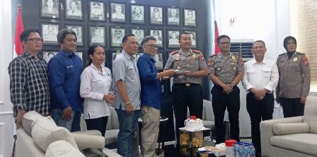 Kapolres Kediri Sampaikan Selamat Hari Pers Nasional