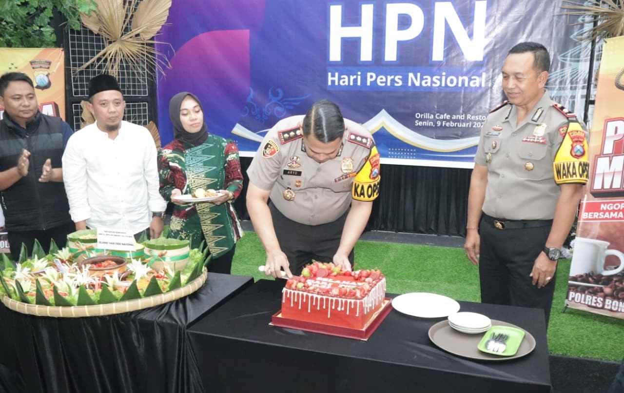 Jadi Titik Temu Strategis, Kapolres Bondowoso Tuai Apresiasi Insan Media HPN 2026