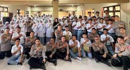 Mahasiswa STIK Angkatan 83 Lakukan Pengabdian Masyarakat dan Trauma Healing bagi Penyintas Bencana di Aceh Utara