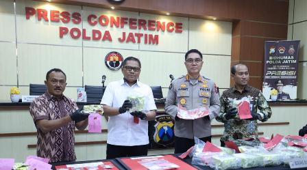 Ditresnarkoba Polda Jatim Ungkap 2 Kasus Narkoba, 33 Kilogram Disita, Satu Kurir Ditangkap